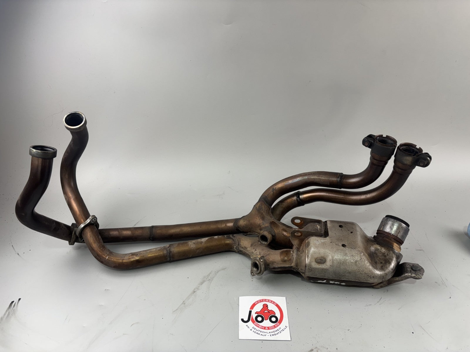 Honda VFR800 RC46/2 VTEC Krümmer Sammler Auspuff Downpipe Exhaust