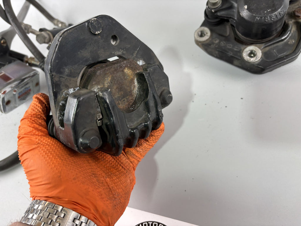 Honda CX500 C PC01 Güllepumpe Bremsanlage Brake Sattel Pumpe Bremse vorne front