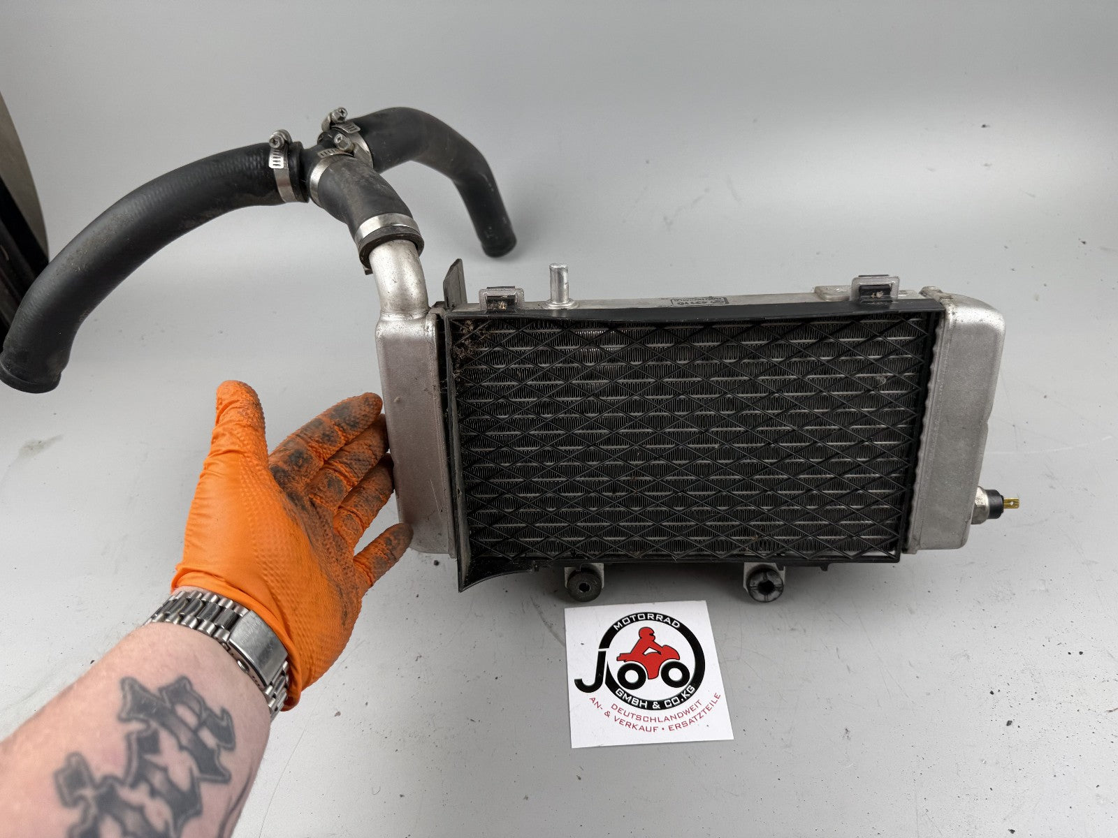 Honda VFR800 RC46 FI Wasserkühler Cooler liquid Watercooler Motor Engine