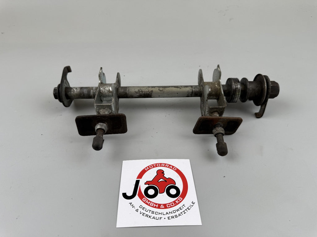 Suzuki GS500E GM51B Hinterradachse Achse Kettenspanner back Aufhängung Chain