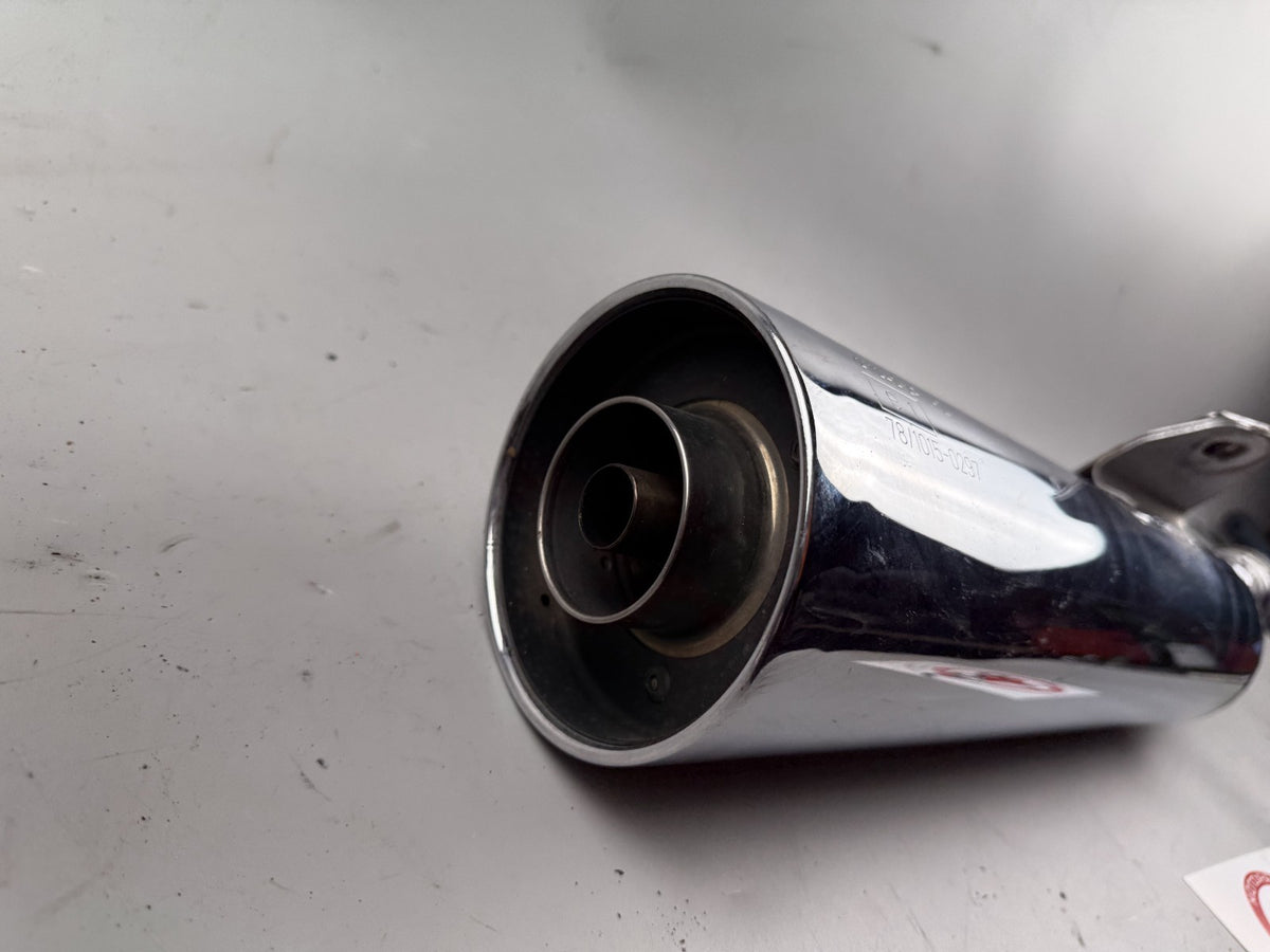 Yamaha XJR 1200 4PU Auspuff Exhaust Schalldämpfer Endtopf rechts right
