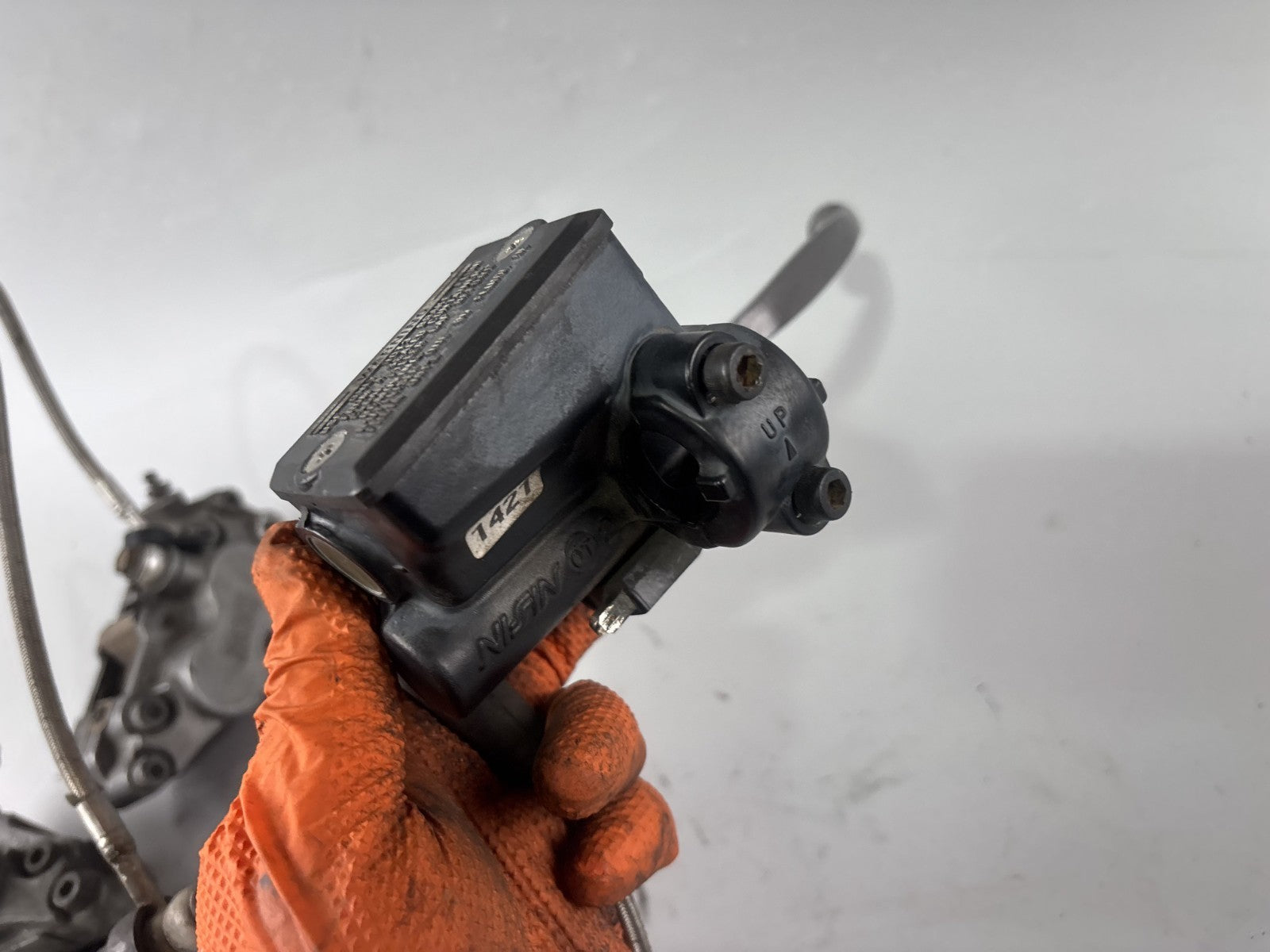 Kawasaki ZZR600E ZX600E Bremse Bremsanlage Brake Sattel Front vorne Pumpe