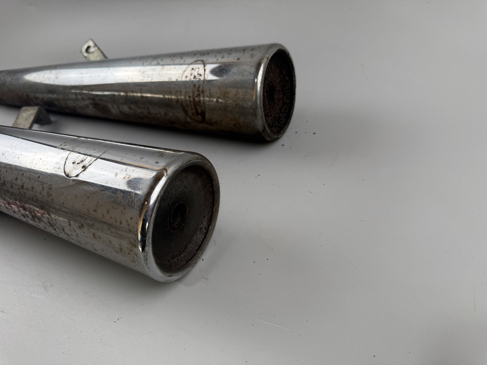 Honda CX500 Auspuff Exhaust Endtopf Schalldämpfer rechts links JAMA