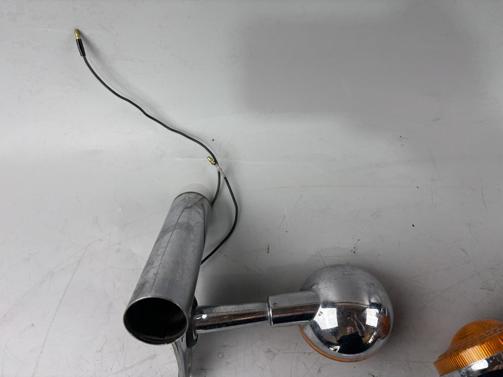 Yamaha XS400 2A2 Blinker Blinkerhalter Holder vorne front