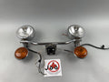 Yamaha XV535 3BR 2YL Virago Zusatz Scheinwerfer front Maske Blinker vorne Geweih