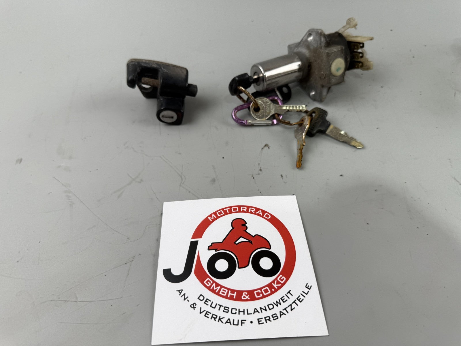 Honda CX500 Schlosssatz Zündschloss Sitzbankschloss Lock Key