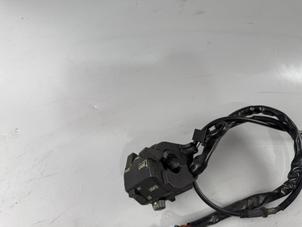 Kawasaki EX500A GPZ500S Lenkerschalter links left Choke Handlebar