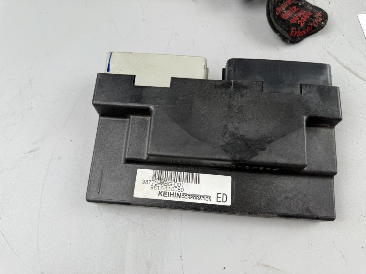 Honda VFR800 RC46 FI Schlossssatz Zündschloss CDI Steuergerät Key Lock
