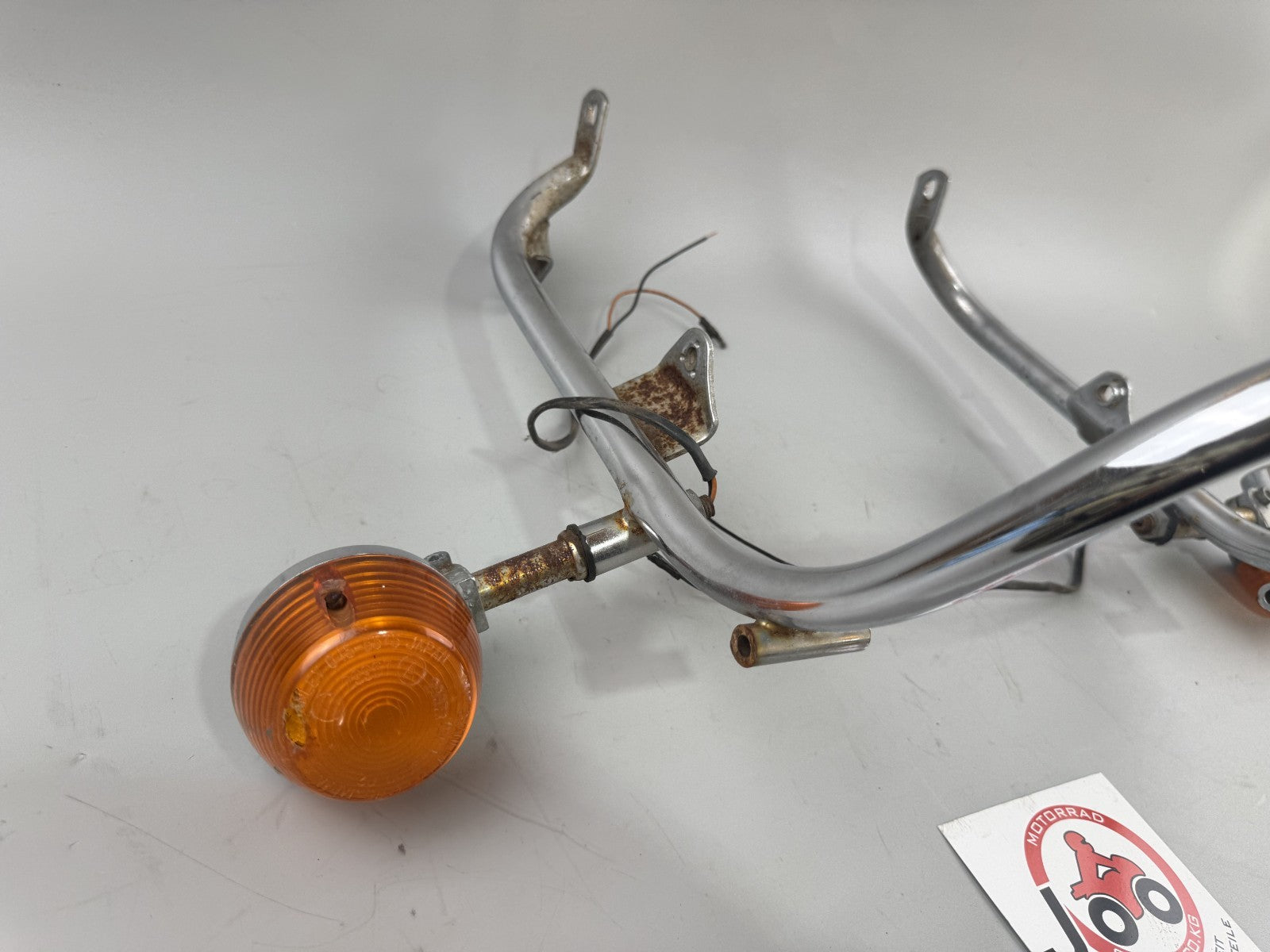 Honda CX500 Bügel Haltebügel hinten back Blinker Holder Halter