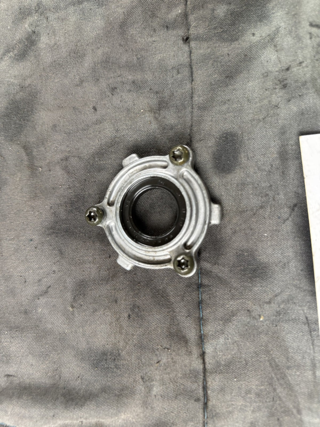 Yamaha XJR1200 4PU Lagerdeckel Anlasser Motordeckel Motor Engine