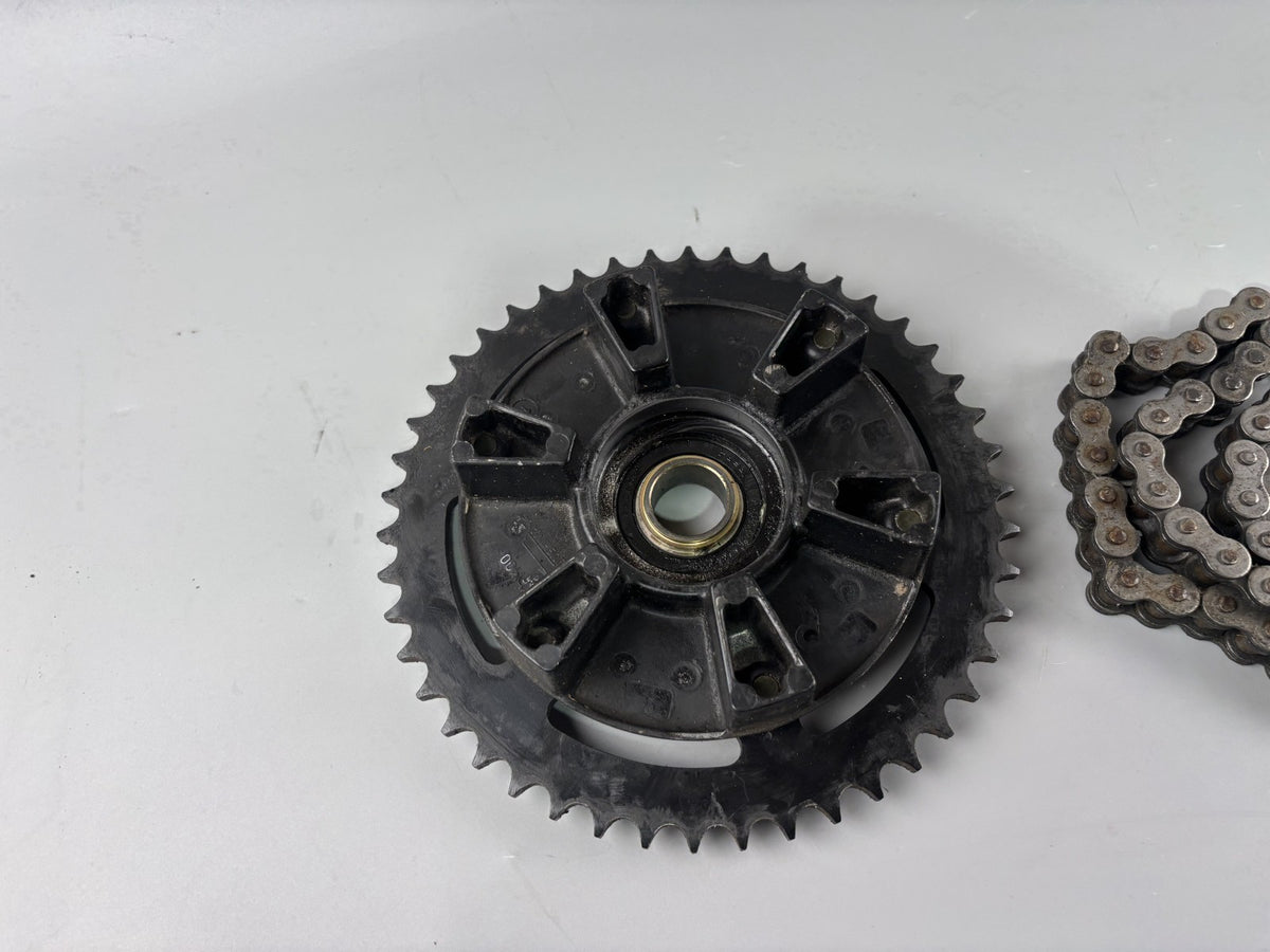 Yamaha YZF 1000 R Kettenkit Kettensatz Chain Kettenradträger Ritzel Chain