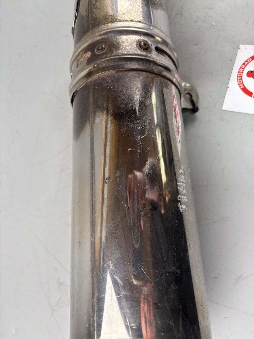 Suzuki GSX-R 750 W GR7BB Auspuff Exhaust Schalldämpfer Endtopf