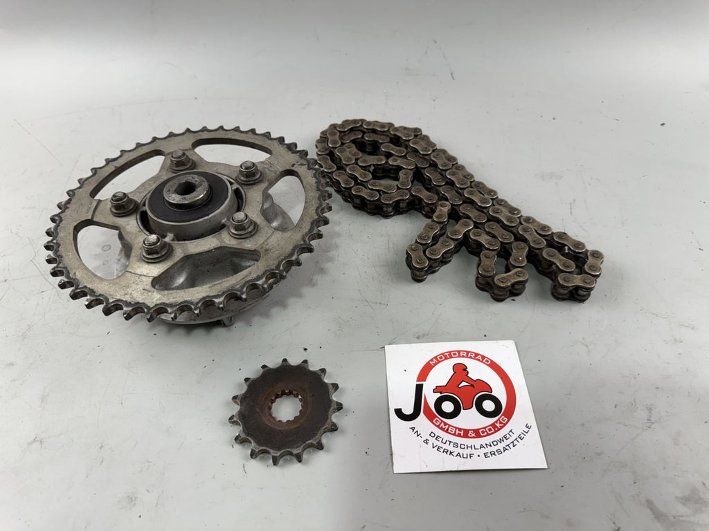 Suzuki SV650 S AV Kettenkit Kettensatz Chain Kettenradträger