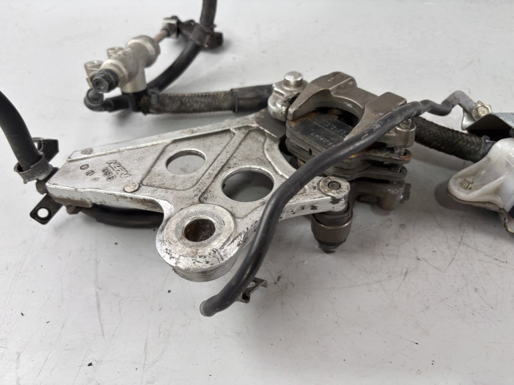 Honda Transalp XL 600 V PD06 Bremsanlage Bremse Brake Sattel Pumpe hinten back