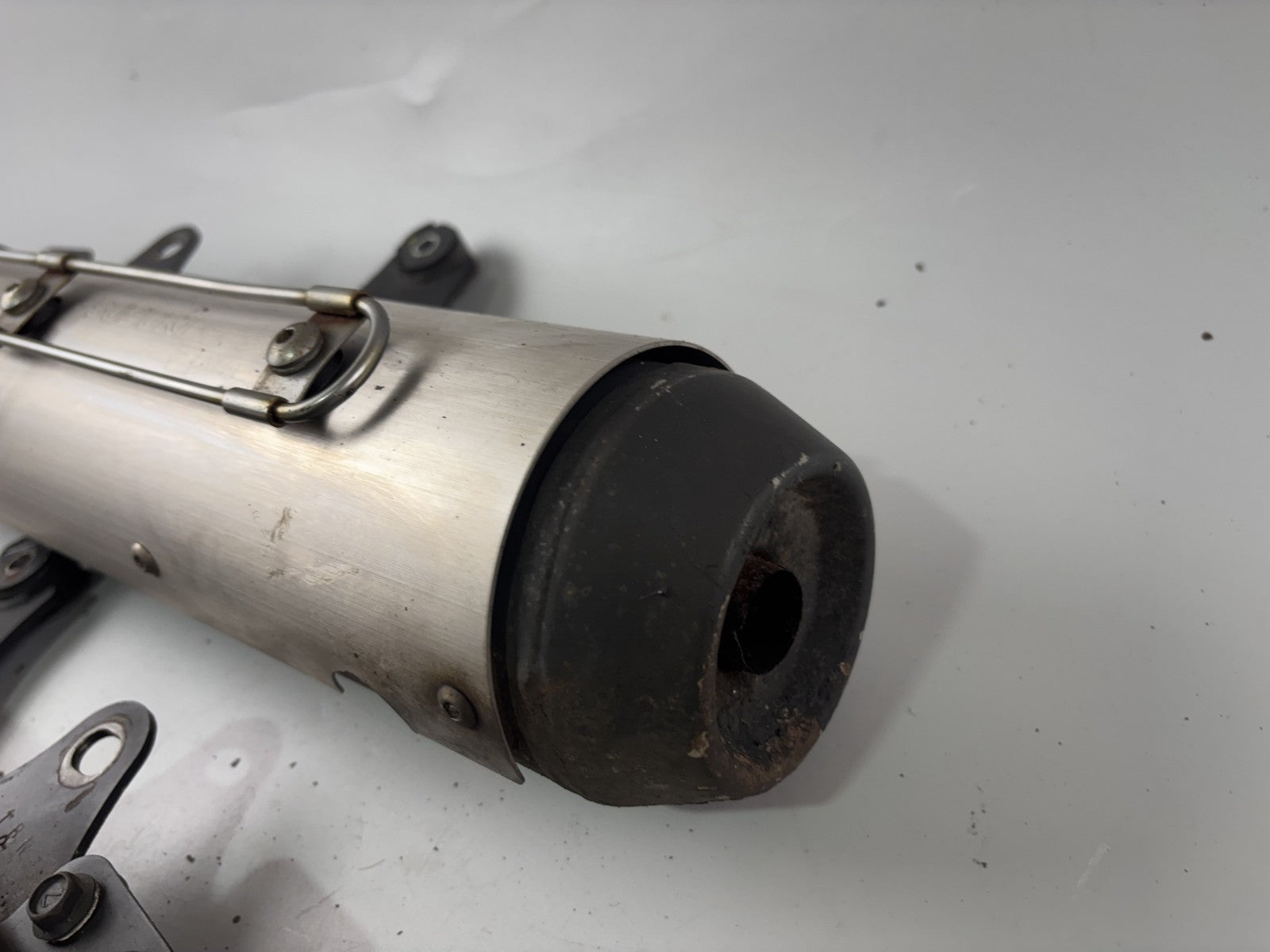 Suzuki DR 800 S DR BIG SR43 A/B Auspuff Exhaust Endtopf Schalldämpfer