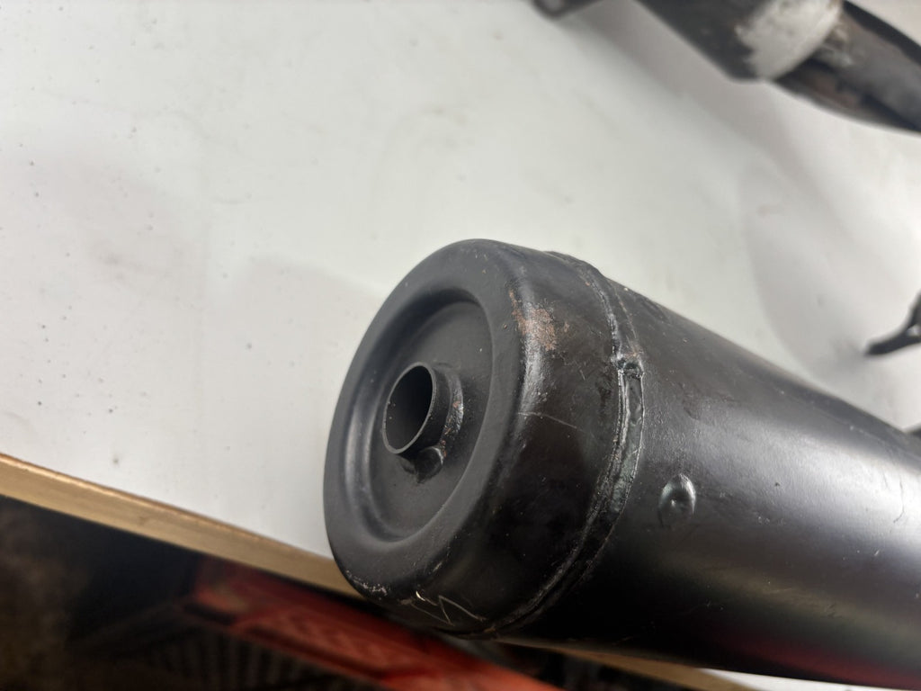 Yamaha TDM 850 3VD Auspuff Exhaust Schalldämpfer Endtopf Sammler Manifold