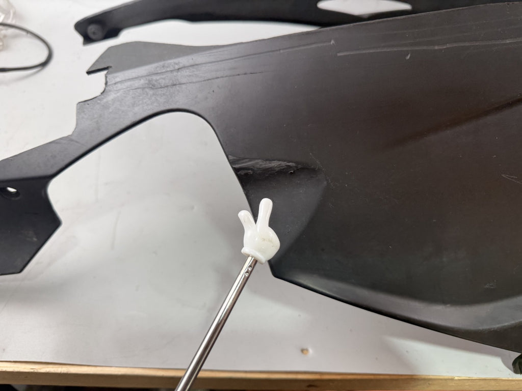 BMW K 1200 S K40 Bugspoiler Verkleidung Abdeckung Cover Bug unten