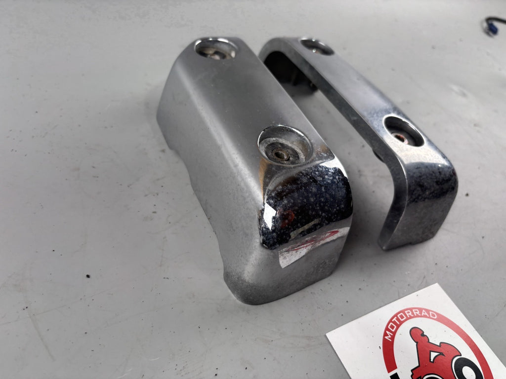 Yamaha XV535 3BR 2YL Virago Abdeckung Zylinderkopf Chrom Cover Deckel Blende Sat