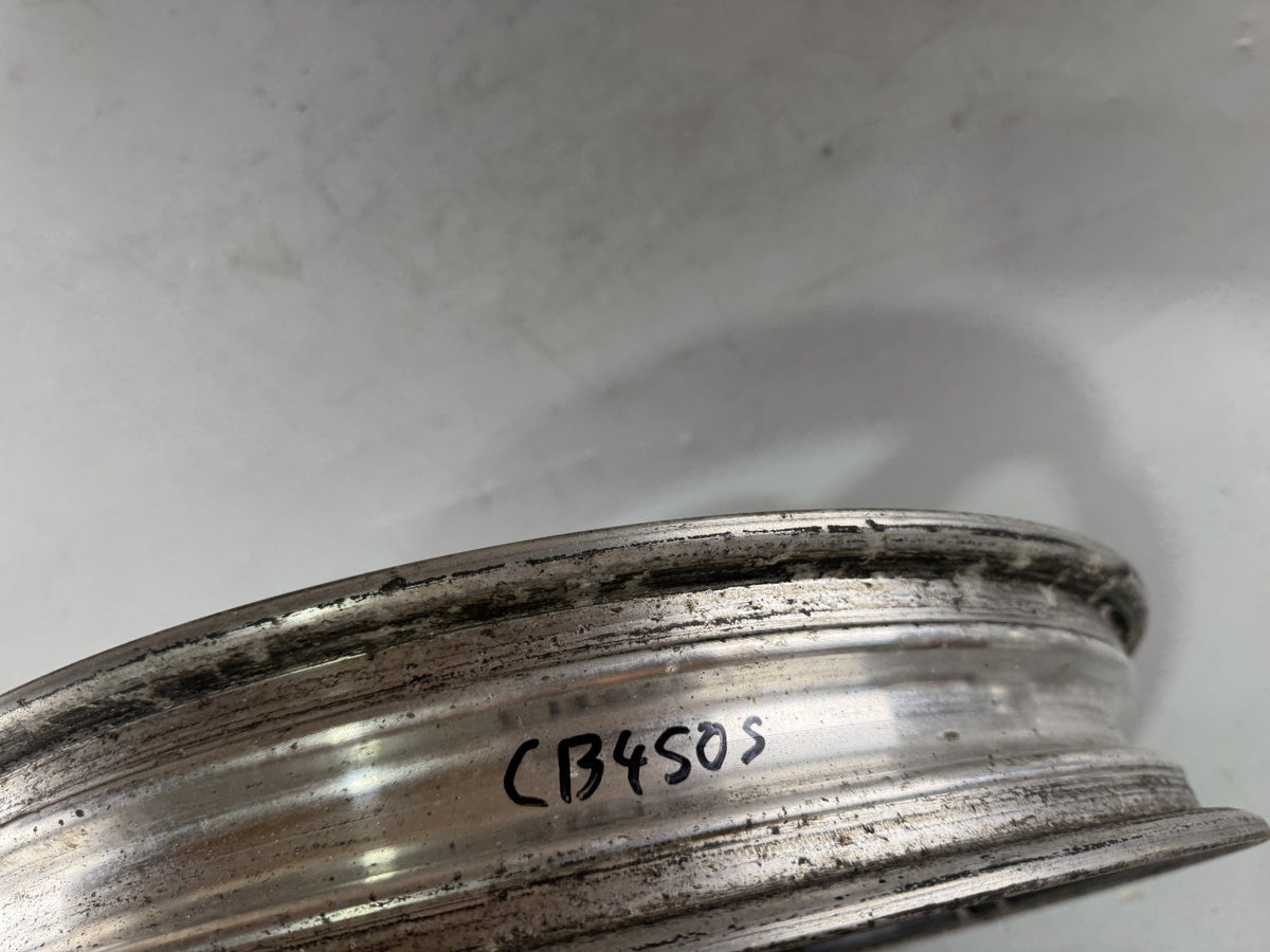 Honda CB 450 S PC 17 Hinterradfelge Wheel Felge hinten back Rad RIM