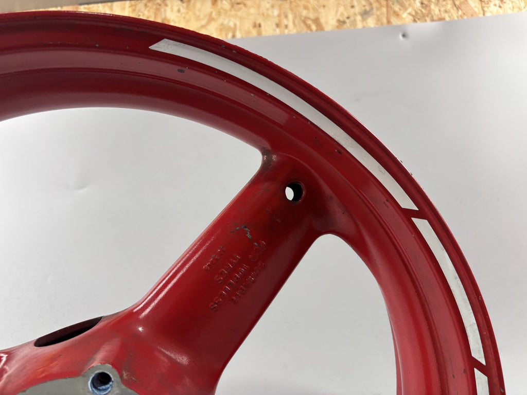 Triumph Daytona 955 T 595 Vorderradfelge Felge Rim Rad vorne front Reifen Rad