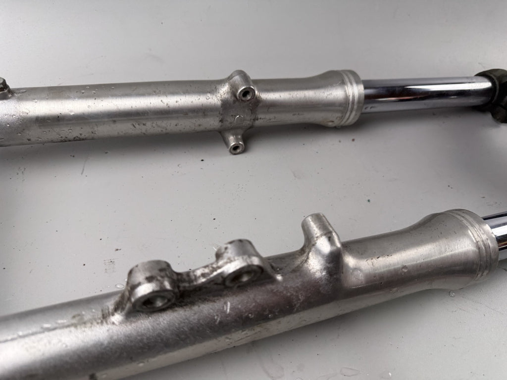 Yamaha XS 400 12E Gabel Standrohr Tauchrohr Federung Federbein Fork Absorber