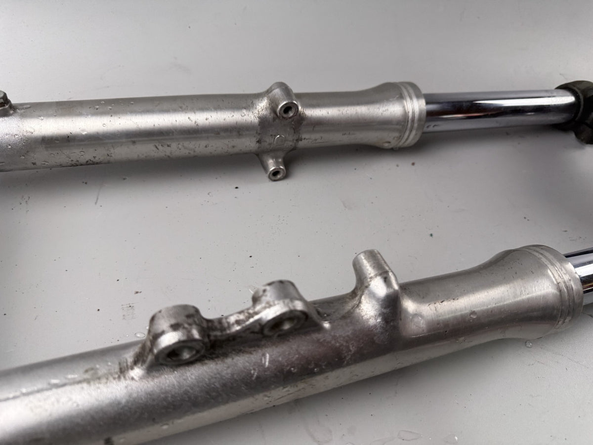 Yamaha XS 400 12E Gabel Standrohr Tauchrohr Federung Federbein Fork Absorber