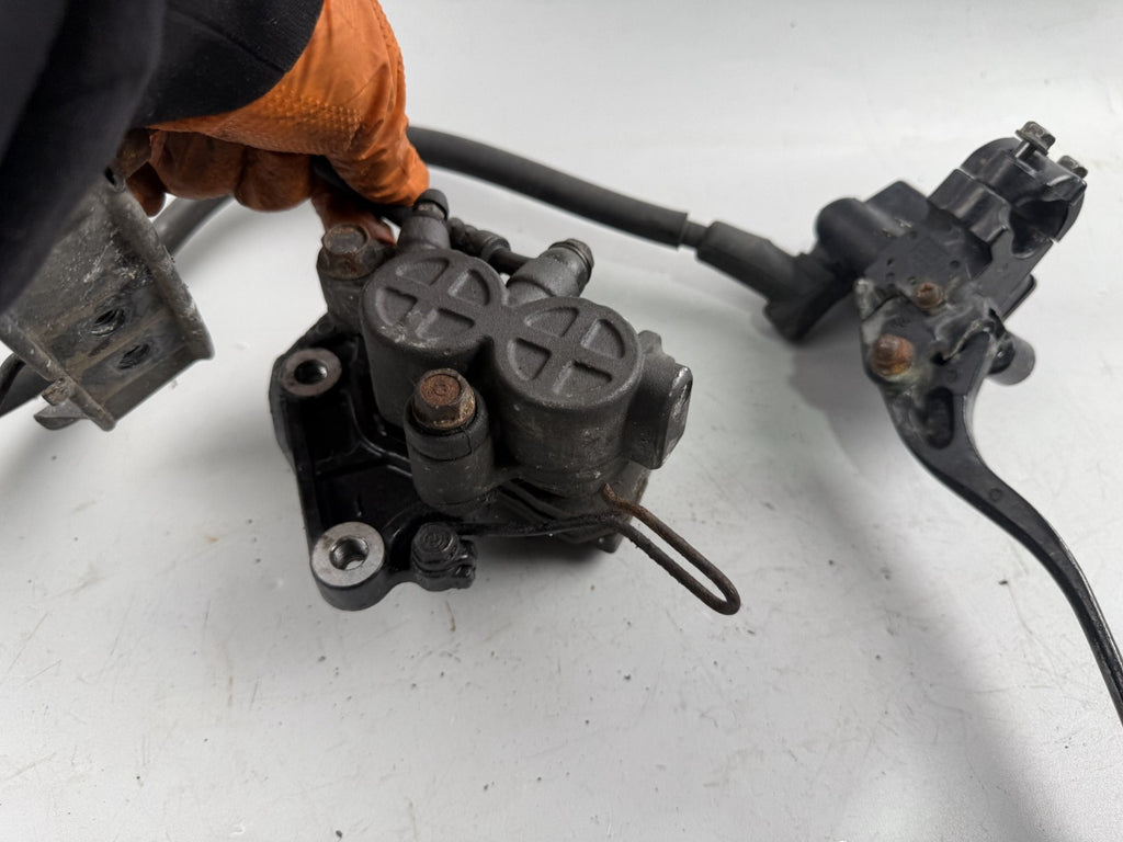 Honda XBR 500 PC15 Bremsanlage Brake Bremse Sattel Pumpe front vorne