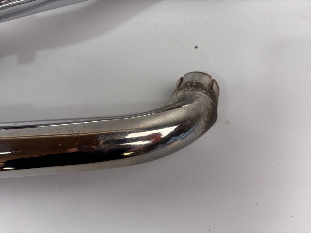 Yamaha XV1100 Virago 3LP Auspuff Exhaust Schalldämpfer Endtopf Silvertail