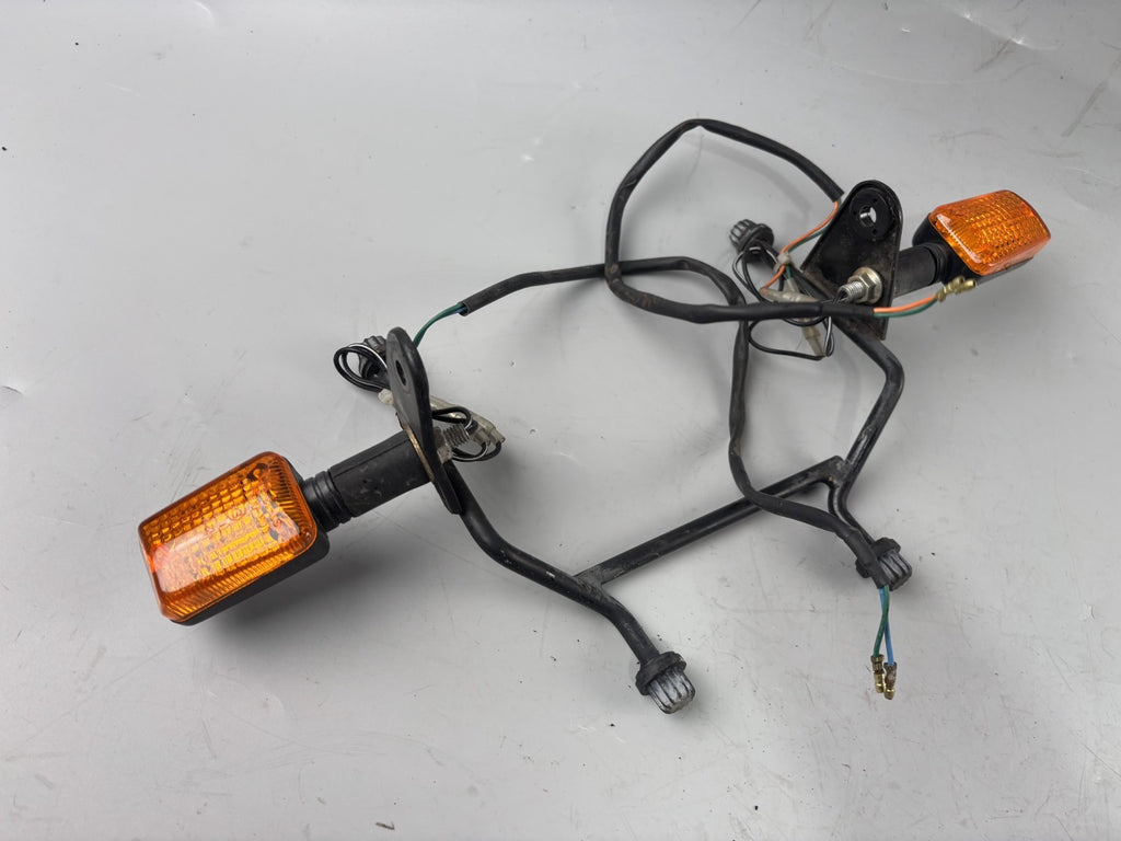 Honda SLR 650 Vigor FX 650 RD09 Blinker Geweih Halterung Holder Lighters