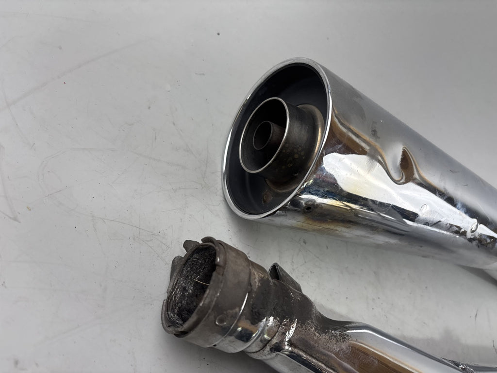 Yamaha XJR1200 4PU Auspuff Exhaust Endtöpfe Schalldämpfer