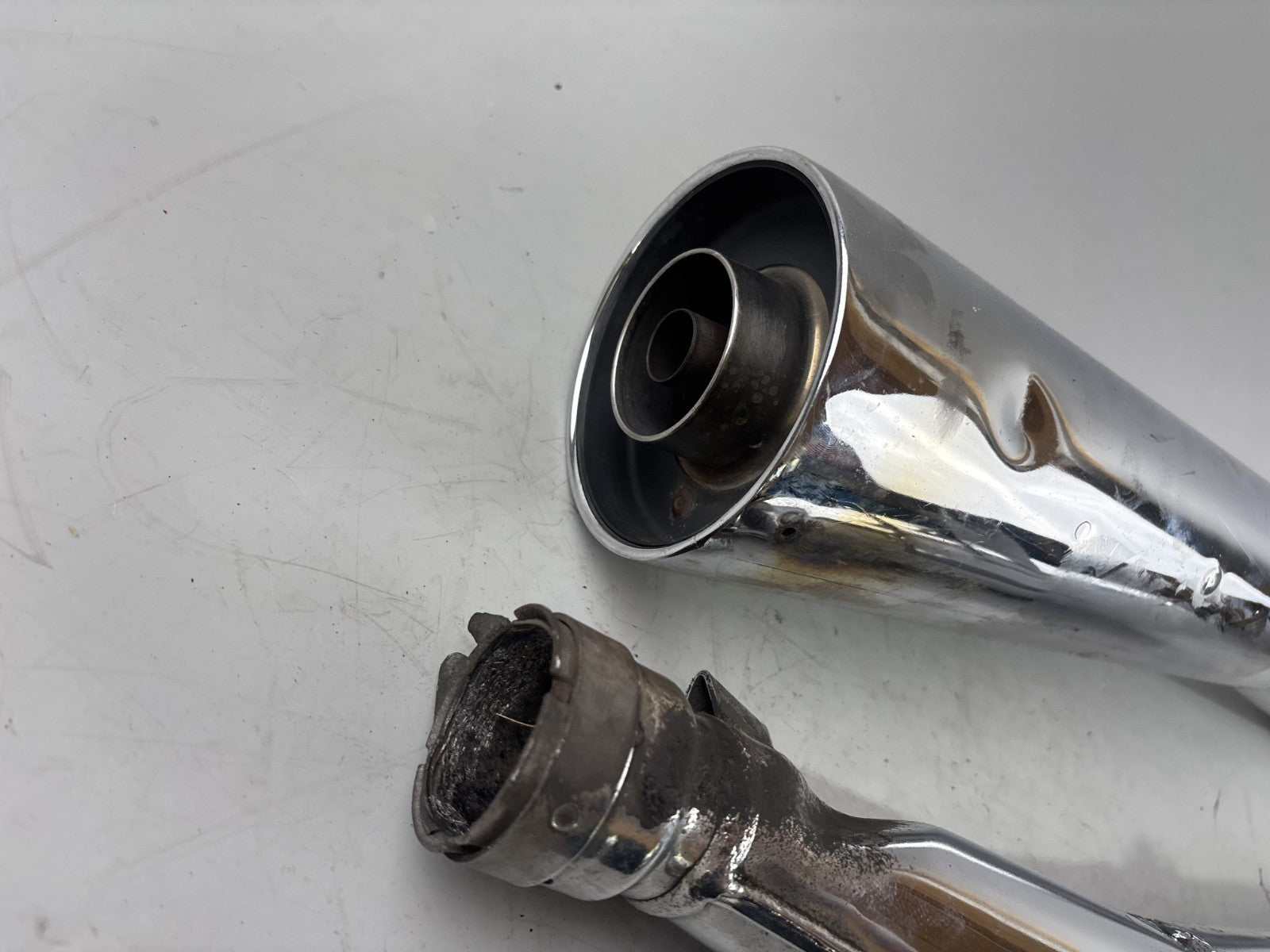 Yamaha XJR1200 4PU Auspuff Exhaust Endtöpfe Schalldämpfer