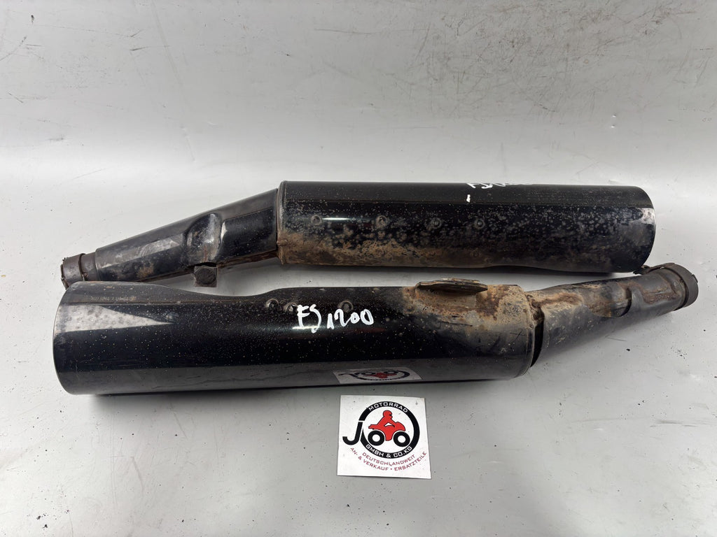 Yamaha FJ1200 3CW 2YA Auspuff Exhaust Endtöpfe Schalldämpfer