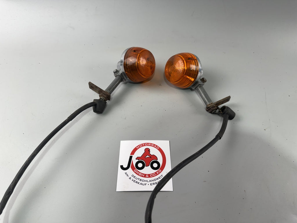 Honda CX500 Güllepumpe Blinker turn Signal Holder Halterung Blinkerpaar