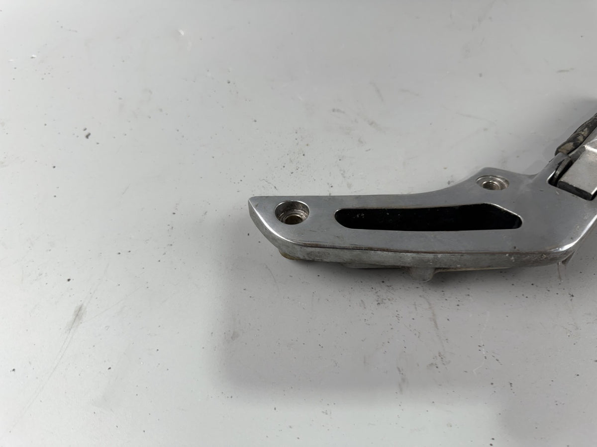 Yamaha XV1100 Virago 3LP Fußraste Halterung Foot Step Hangers links left