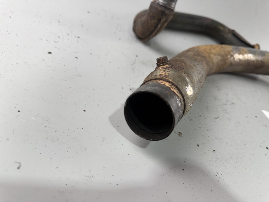 Yamaha XV1100 Virago 3LP Krümmer Exhaust Sammler Downpipe Manifold