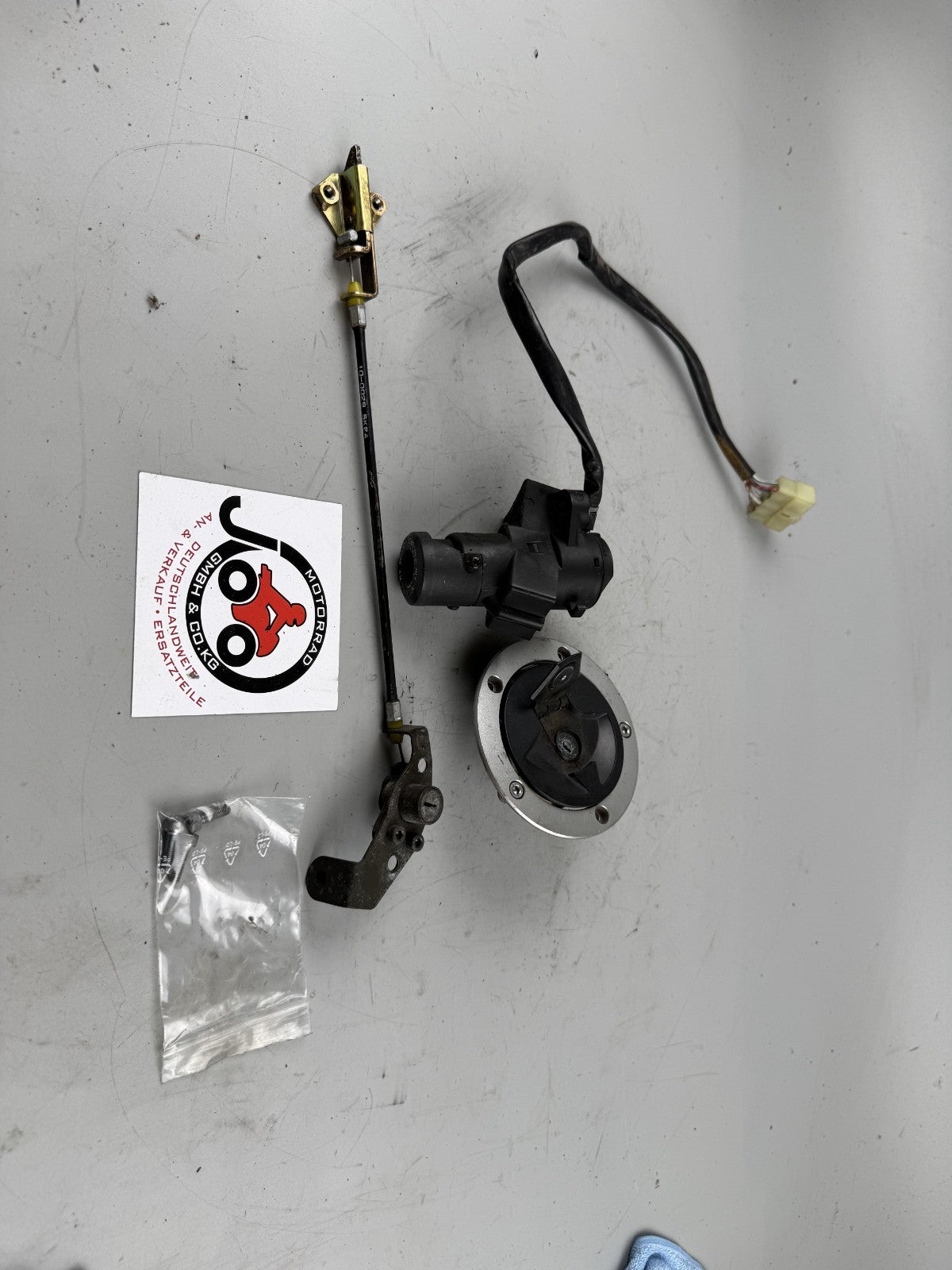 Kawasaki ER6F EX650A Schlosssatz mit Schlüssel Key Lock Tankschloss Sitzbank