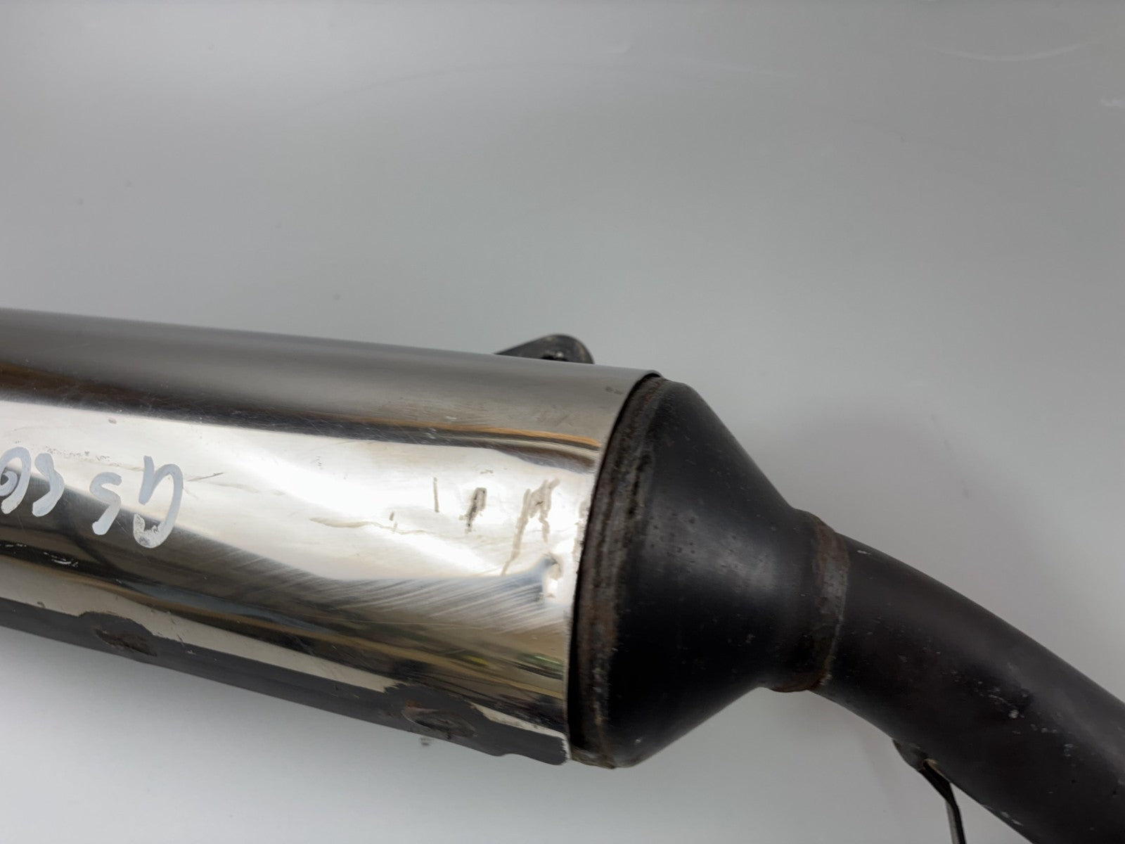 Suzuki GS 500 EU GM51B Auspuffanlage Exhaust Krümmer Downpipe Endtopf Auspuff