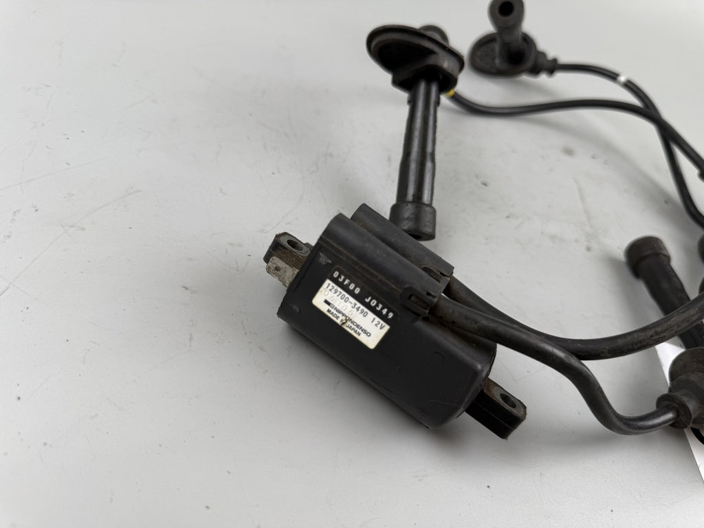 Suzuki GSX750 AE Inazuma Zündspulen zündstecker Ignition Zündkabel Motor