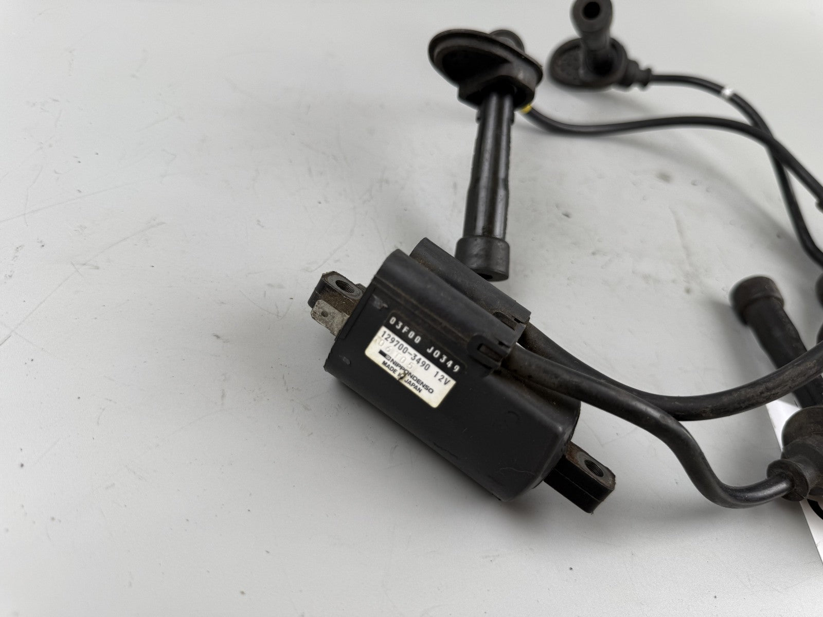 Suzuki GSX750 AE Inazuma Zündspulen zündstecker Ignition Zündkabel Motor