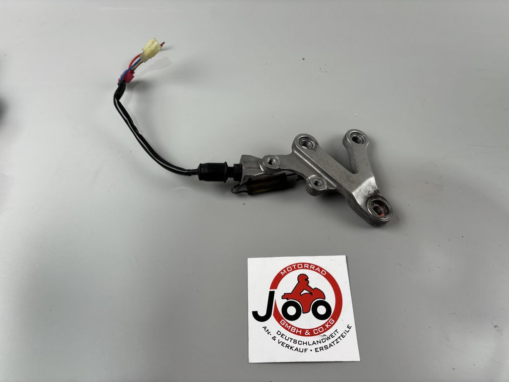 Kawasaki ZX6R ZX636 A 2002 Fußraste halteplatte rechts right Bremslichtschalter