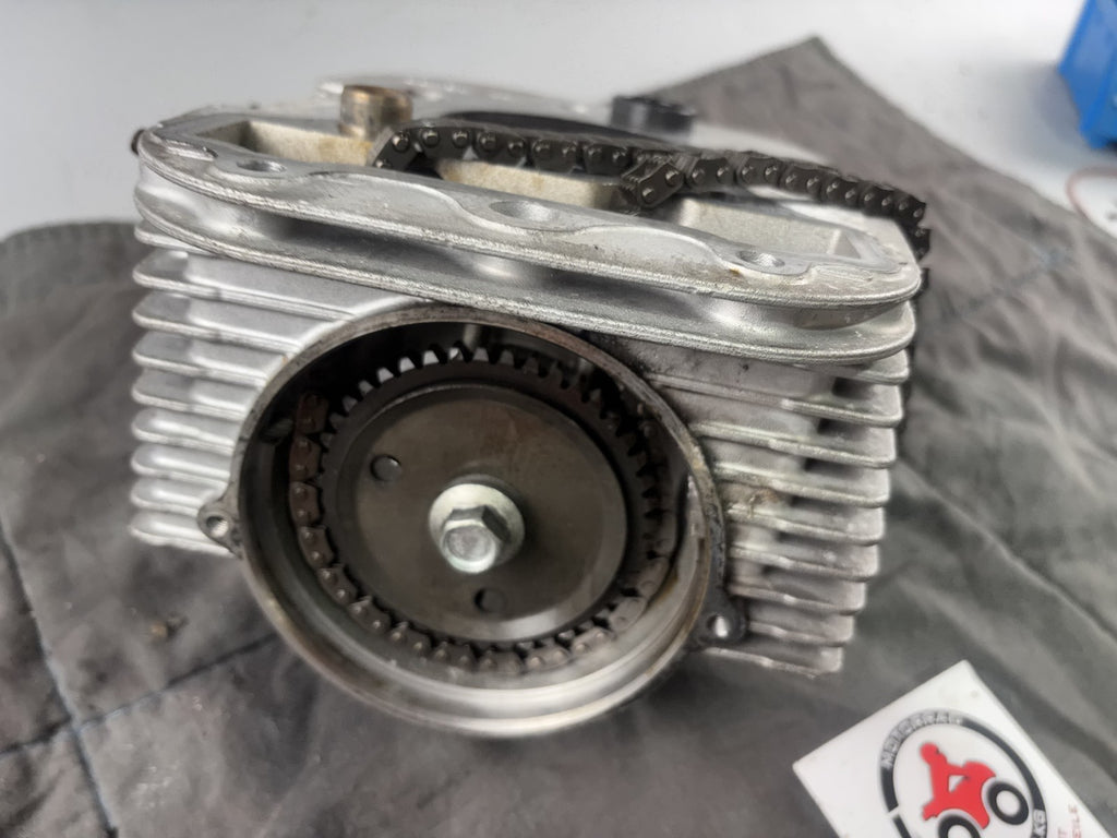 Yamaha XV535 3BR 2YL Zylinderkopf Head Cylinder vorne front Kopf Motor Engine
