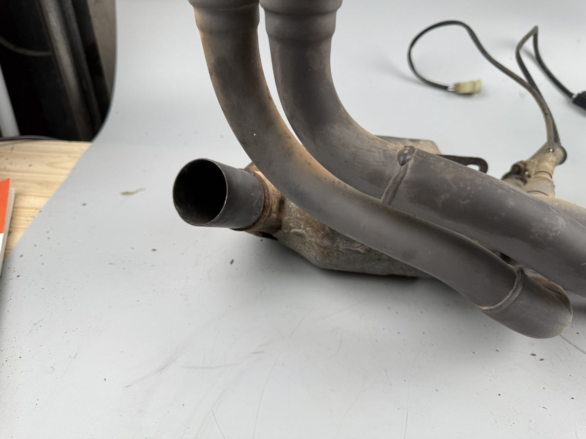 Honda VFR800 RC46 FI Krümmer Sammler Lambdasonde Sensor Exhaust Auspuff
