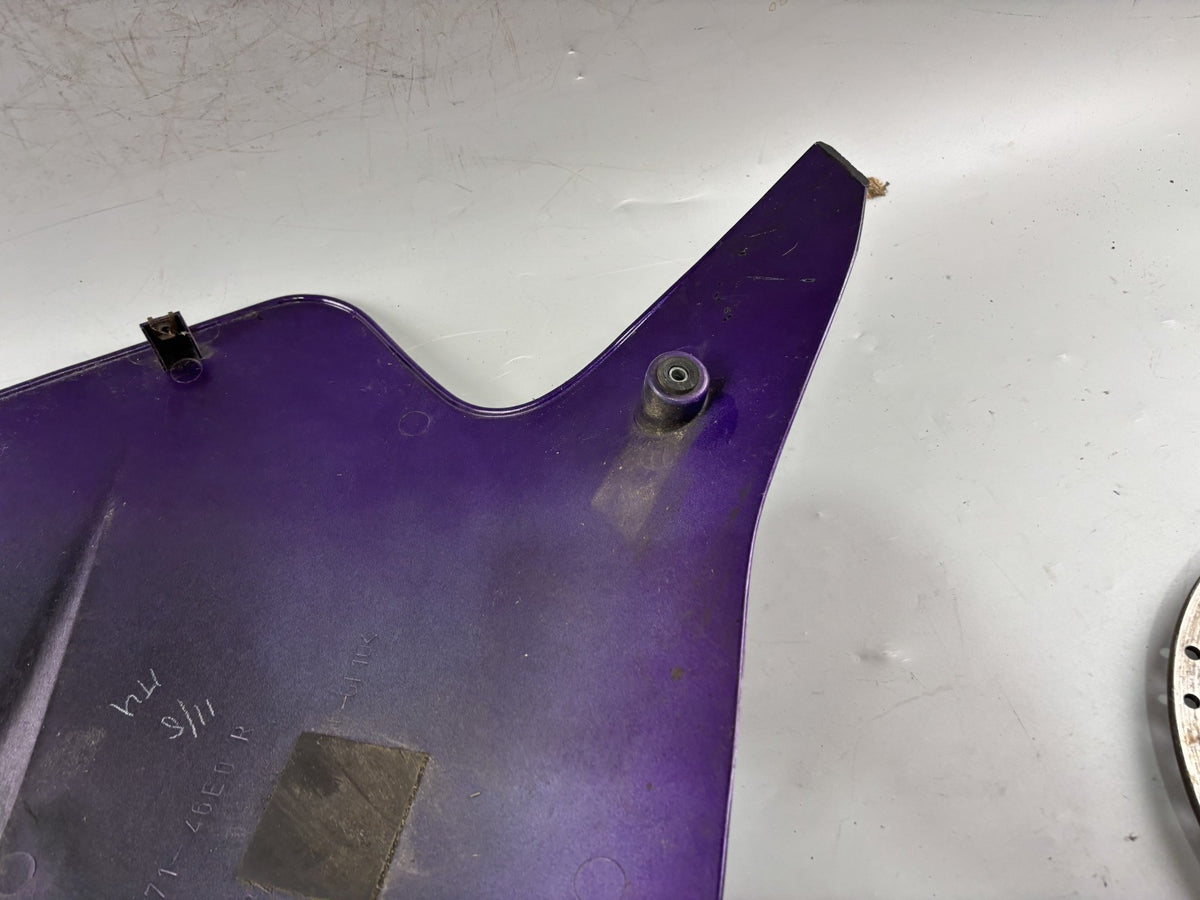 Suzuki GSX-R 1100 W GU75C Seitenverkleidung Sidecover Seitenteil rechts right