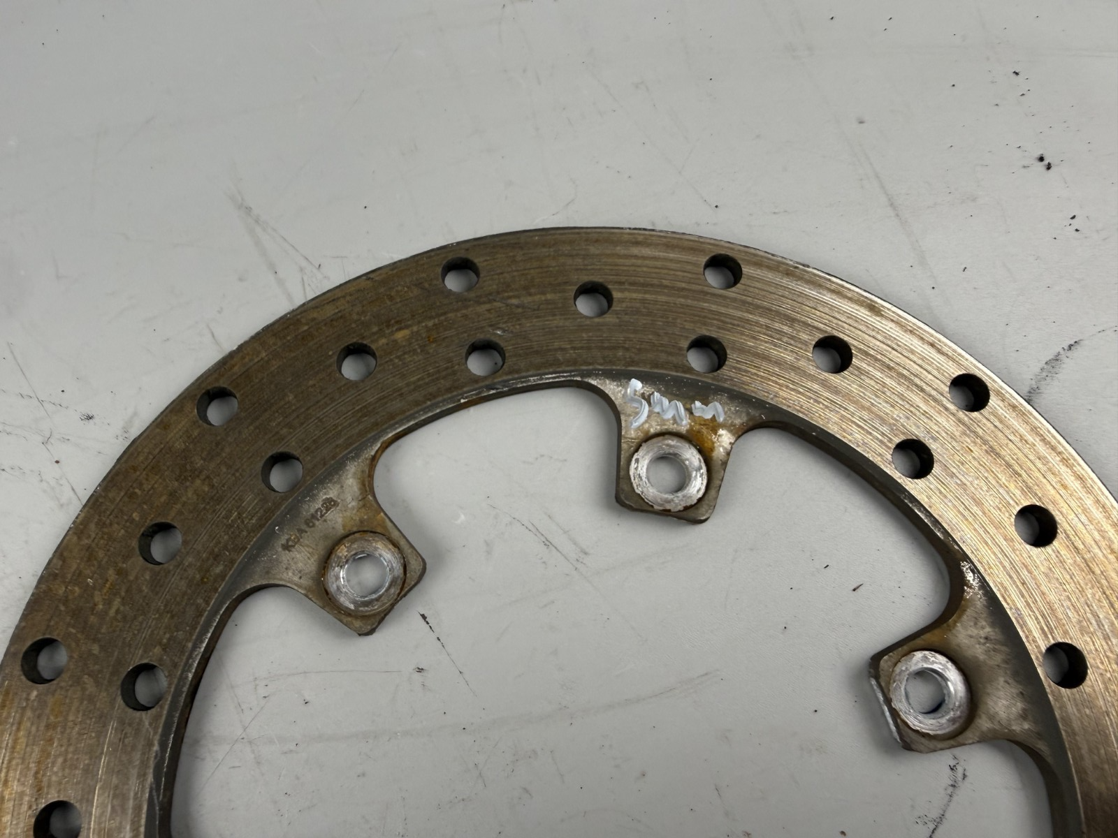 Yamaha XJ600 Diversion 4BR 4LX Bremsscheibe hinten back Brakedisc 5mm