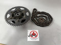Yamaha XJ 600 Diversion 4BR 4LX Kettensatz Kettenkit Kettenrad Ritzel Chain