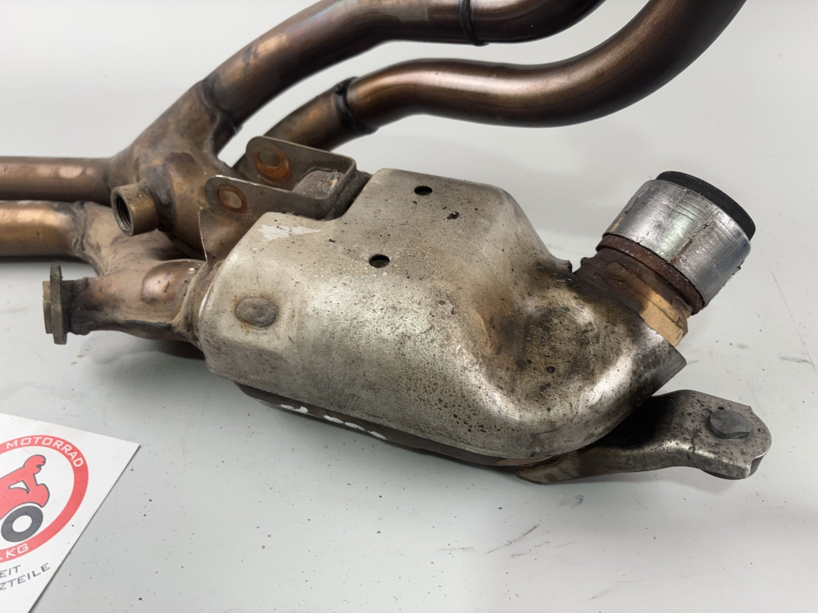 Honda VFR800 RC46/2 VTEC Krümmer Sammler Auspuff Downpipe Exhaust