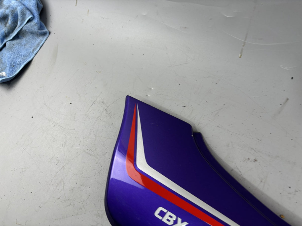 Honda CBX 650 E RC13 Seitendeckel Sidecover Verkleidung Seitenteil links left