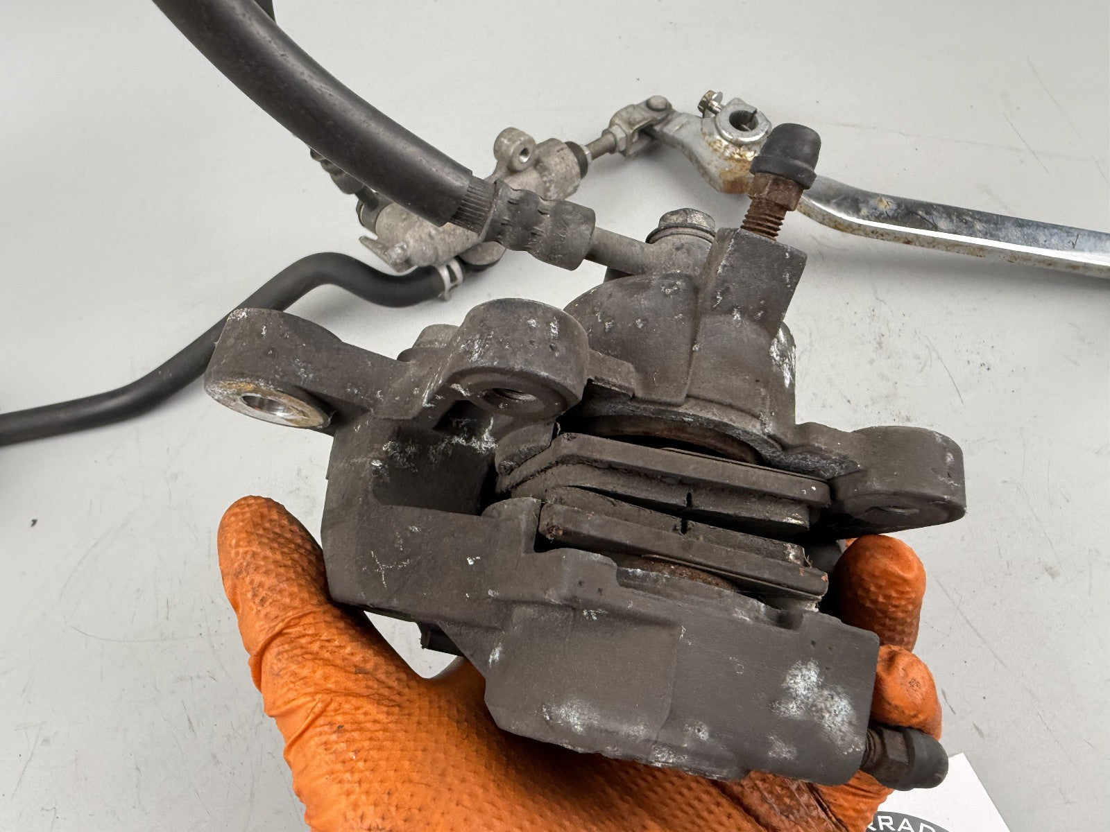 Suzuki GSX750 AE Inazuma Bremse Bremsanlage Brake Sattel Pumpe