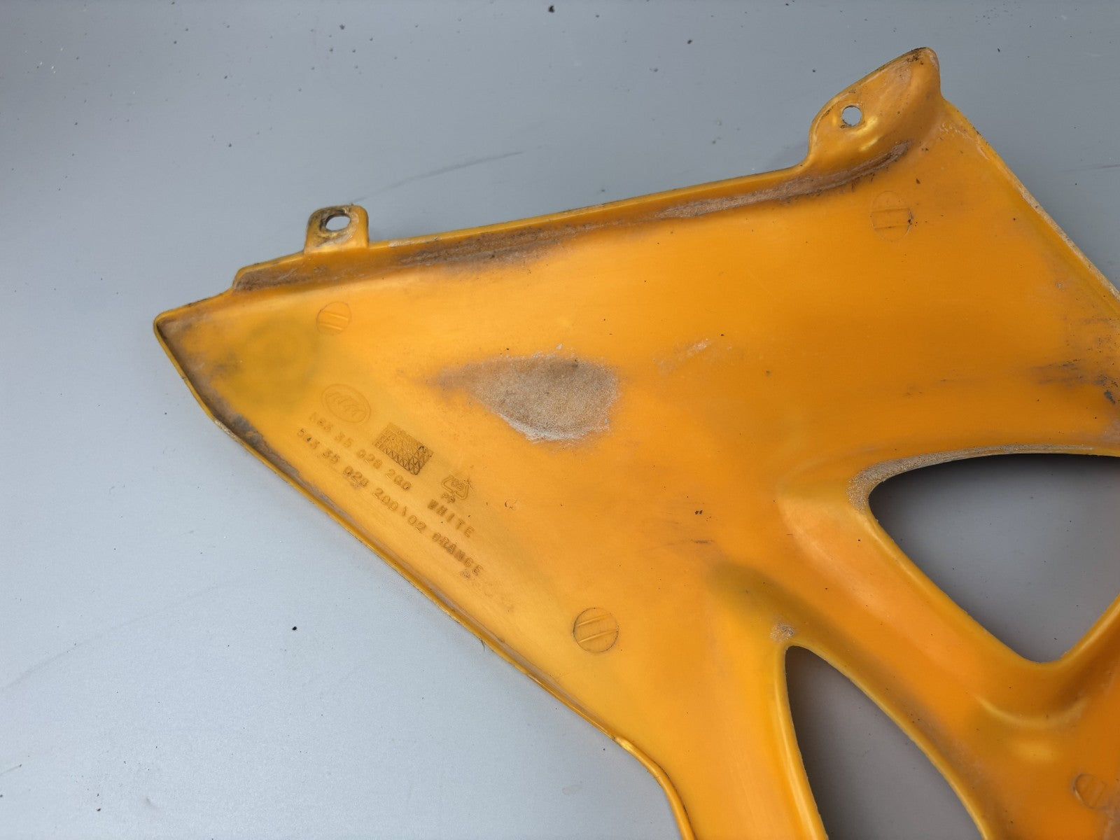 KTM LC4 620 SC Supercompetition Enduro Seitendeckel Sidecover Seitenteil links
