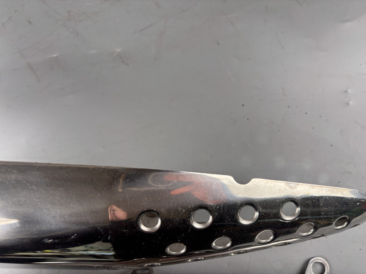 Honda SLR 650 Vigor FX 650 RD09 Auspuffblenden Blech Abdeckung Cover Deckel
